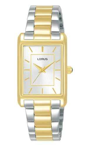 Lorus Damen Analog Quarz Uhr mit Metall Armband RG286VX9 von Lorus