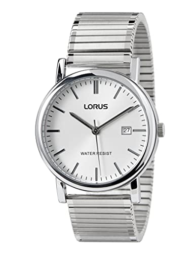 Lorus Damen Analog Quarz Uhr mit Metall Armband RG855CX5 von Lorus