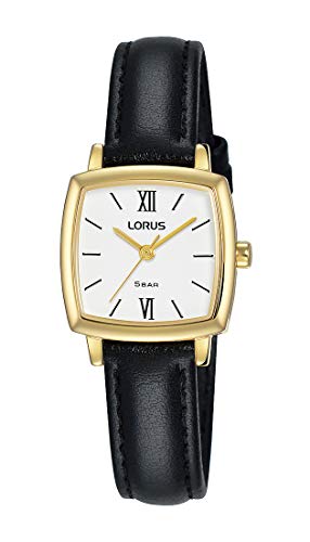 Lorus Klassik Damen-Uhr Edelstahl mit Lederband RG238RX9 von Lorus