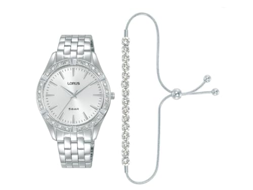 LORUS Damen Uhr Quarz Edelstahlgehäuse RG289XX9 von Lorus