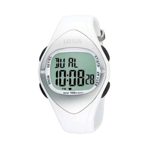 Lorus Damen Digital Quarz Uhr mit Gummi Armband R2301FX9 von Lorus