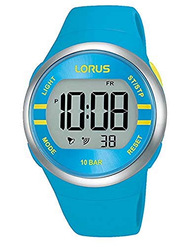 Lorus Damen Digital Quarz Uhr mit Silicone Armband R2341NX9 von Lorus