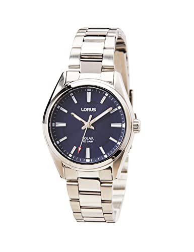 Lorus Damen-Uhr Solar Edelstahl mit Metallband RY501AX9 von Lorus