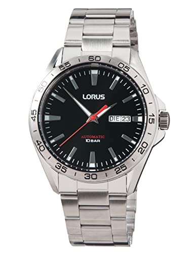 Lorus Herren Analog Automatik Uhr mit Metall Armband RL481AX9 von Lorus