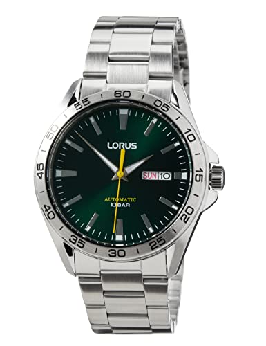 Lorus Herren Analog Automatik Uhr mit Metall Armband RL483AX9 von Lorus