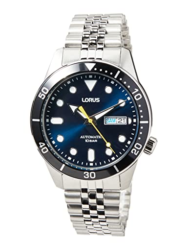 Lorus Herren Analog Automatisch Uhr mit Metall Armband RL449AX9 von Lorus