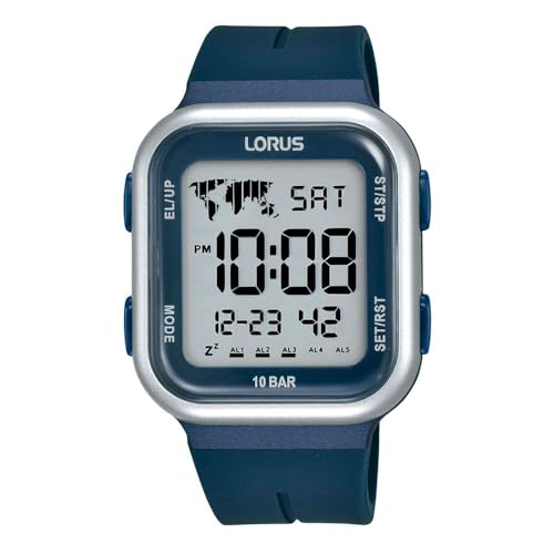 Lorus Herren Analog Quarz Uhr mit Edelstahl Armband R2353PX9 von Lorus