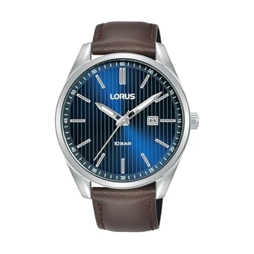 Lorus Herren Analog Quarz Uhr mit Edelstahl Armband RH919QX9 von Lotus