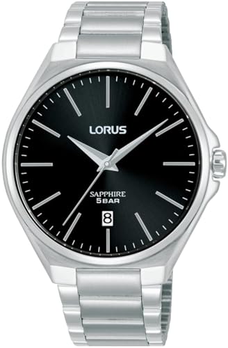 Lorus Herren Analog Quarz Uhr mit Edelstahl Armband RS945DX9 von Lorus