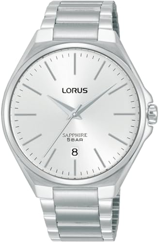 LORUS Herren Analog Quarz Uhr mit Edelstahl Armband RS949DX9 von Lorus