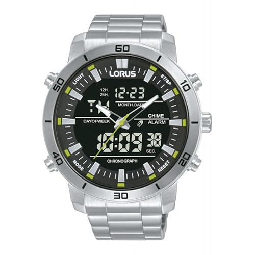 LOTUS Herren Analog Quarz Uhr mit Edelstahl Armband RW657AX9 von Lotus