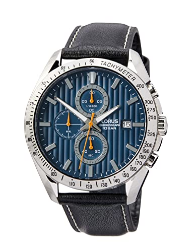 Lorus Herren Analog Quarz Uhr mit Leder Armband RM311HX9 von Lorus