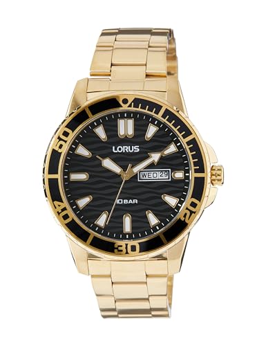 Lorus Herren Analog Quarz Uhr mit Metall Armband RH362AX9 Lorus Herren Analog Quarz Uhr mit Metall Armband RH362AX9 von Lorus