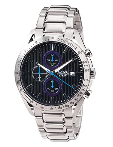 Lorus Herren Analog Quarz Uhr mit Metall Armband RM305HX9 von Lorus