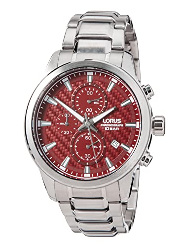 Lorus Herren Analog Quarz Uhr mit Metall Armband RM331HX9 von Lorus