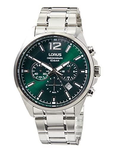 Lorus Herren Analog Quarz Uhr mit Metall Armband RT385JX9 von Lorus