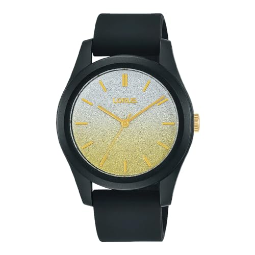 Lorus Herren Analog Quarz Uhr mit Silikon Armband RG269TX9 von Lorus