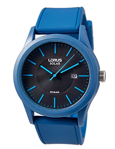 Lorus Herren Analog Quarz Uhr mit Silikon Armband RX305AX9 von Lorus