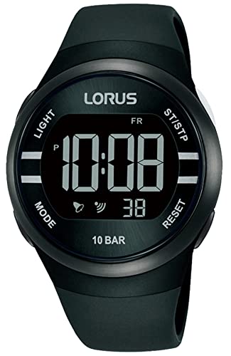 Lorus Herren Digital Quarz Uhr mit Silicone Armband R2333NX9 von Lorus