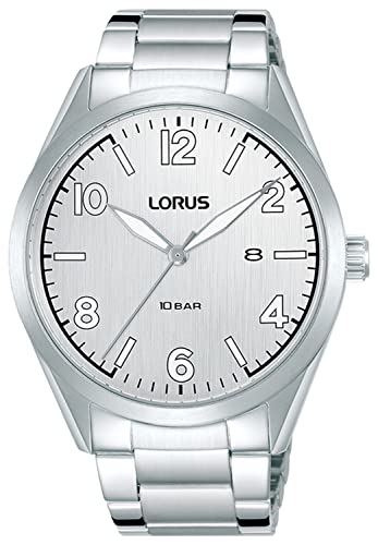 Lorus Herren Uhr analog Quarzwerk mit Edelstahl Armband RH967MX9 von Lorus