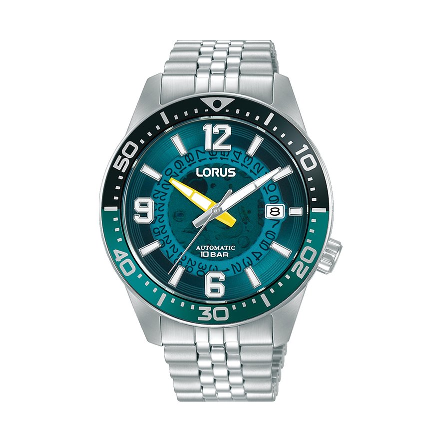 Lorus Herrenuhr Sports Mechanical RU417AX9 Edelstahl von Lorus