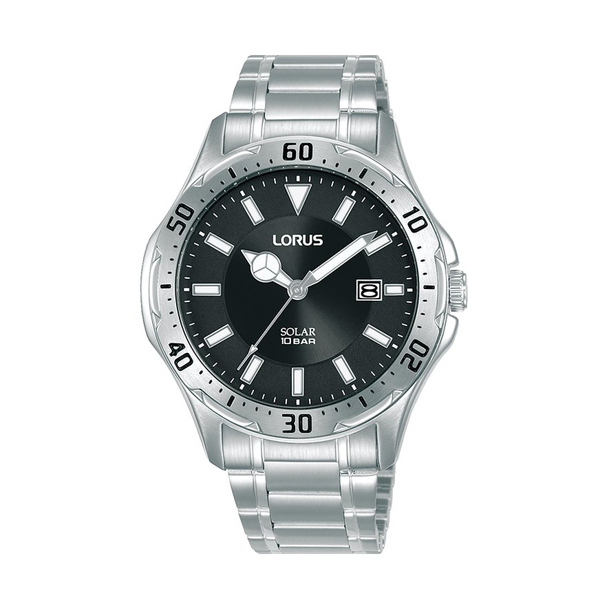 Lorus Herrenuhr Sports Solar RX395AX9 Edelstahl von Lorus