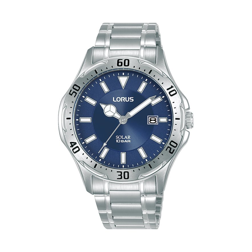 Lorus Herrenuhr Sports Solar RX397AX9 Edelstahl von Lorus