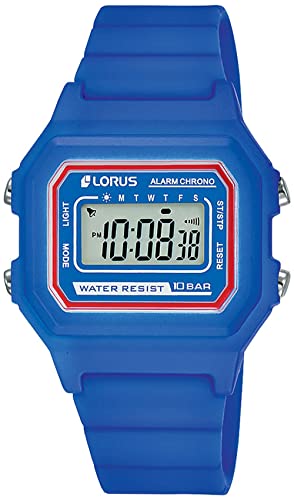 Lorus Kids - Chronograph Edelstahl und Kunststoff mit Silikonband R2319NX9 von Lorus
