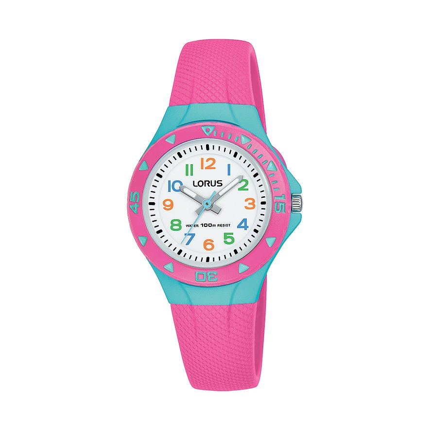 Lorus Kinderuhr Kids R2351MX9 Edelstahl, Kunststoff von Lorus