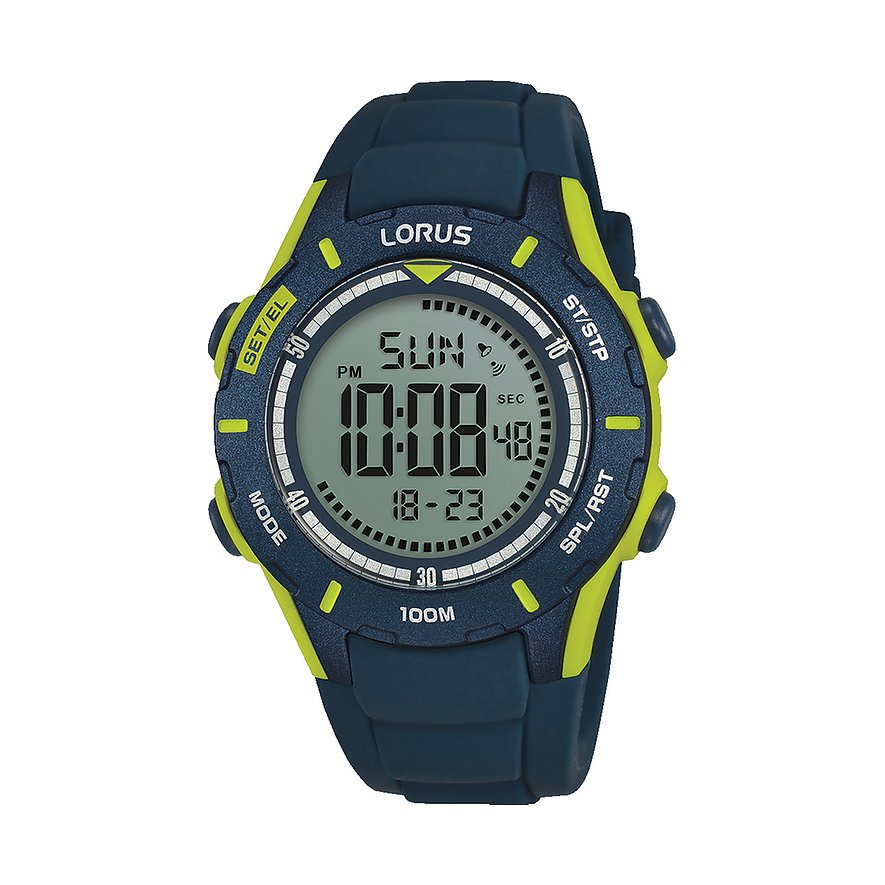 Lorus Kinderuhr Sports R2365MX9 Edelstahl, Kunststoff von Lorus