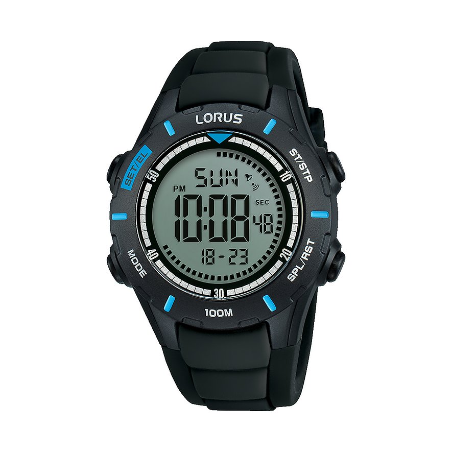 Lorus Kinderuhr Sports R2367MX9 Edelstahl, Kunststoff von Lorus