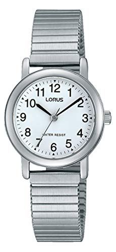 Lorus Klassik Damen-Uhr mit Palladiumauflage und Metallband RRS81VX9 von Lorus