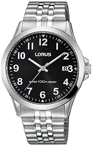 Lorus Klassik Herren-Uhr Edelstahl mit Metallband RS971CX9 von Lorus
