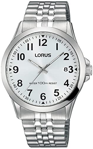 Lorus Klassik Herren-Uhr Edelstahl mit Metallband RS975CX9 von Lorus