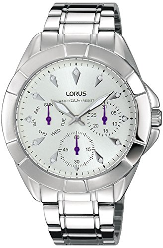 Lorus Mujer Damen-Armbanduhr Analog Quarz mit Edelstahlarmband RP635CX9 von Lorus