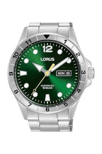 Lorus Sport Man Herren Uhr analog Automatik mit Edelstahl Armband RL463BX9 von Lorus