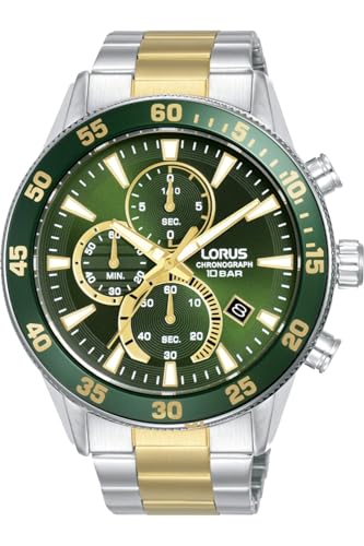 Lorus Sport Man Herren Uhr analog Quarzwerk mit Edelstahl Armband RM327JX9 von Lorus