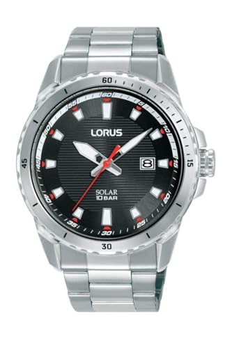 Lorus Sport Man Herren Uhr analog Quarzwerk mit Edelstahl Armband RX367AX9 von Lorus