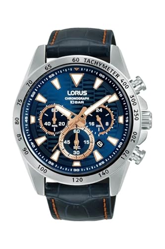Lorus Sport Man Herren Uhr digital Quarzwerk mit Leder Armband RT359KX9 von Lorus