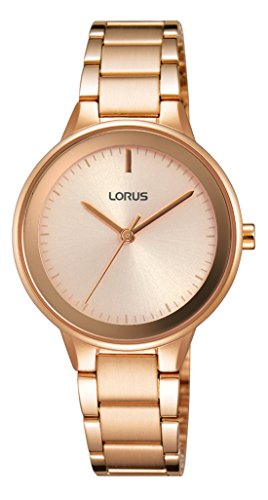 Lorus Watches Damen-Armbanduhr Fashion Analog Quarz Edelstahl beschichtet RRS70VX9 von Lorus