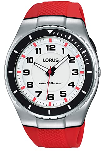 Lorus Watches Herren Analog Quarz Uhr mit Plastik Armband R2331LX9 von Lorus