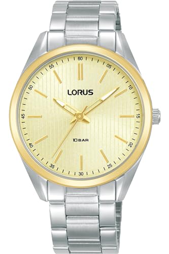 Lorus Woman Damen Uhr analog Quarzwerk mit Edelstahl Armband RG214WX9 von Lorus