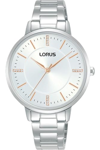 Lorus Woman Damen Uhr analog Quarzwerk mit Edelstahl Armband RG249WX9 von Lorus