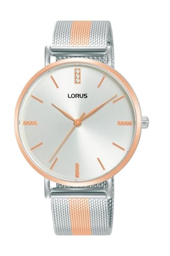 Lorus Woman Damen Uhr analog Quarzwerk mit Edelstahl Armband RG272XX9 von Lorus