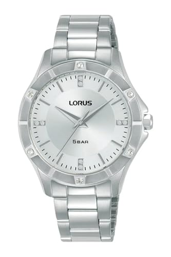 Lorus Woman Damen Uhr analog Quarzwerk mit Edelstahl Armband RG279XX9 von Lorus