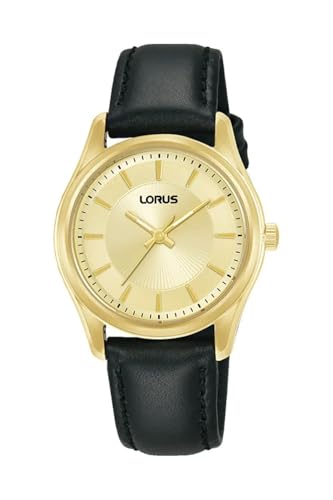 Lorus Woman Damen Uhr analog Quarzwerk mit Leder Armband RG254XX9 von Lorus