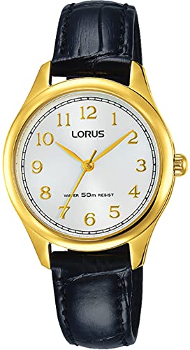 Lorus Woman Damen-Armbanduhr Analog Quarz mit Lederarmband RRS16WX9 von Lorus