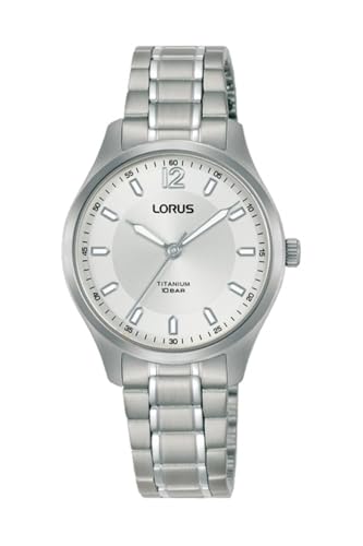 Lorus Woman Damen Uhr analog Quarzwerk mit Titan Armband RG239XX9 von Lorus