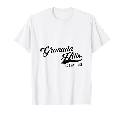 Granada Hills Los Angeles geeignet für Männer und Frauen. T-Shirt von Los Angeles California Pride Products