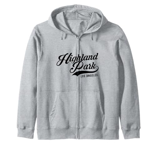 Highland Park Los Angeles geeignet für Männer und Frauen. Kapuzenjacke Highland Park Los Angeles geeignet für Männer und Frauen. Kapuzenjacke von Los Angeles California Pride Products